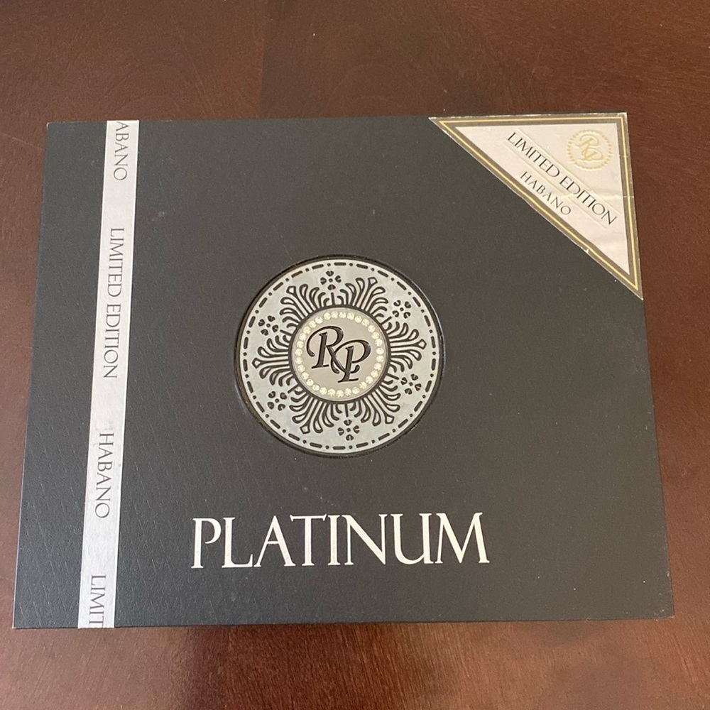 RP Platinum Limited Edition Toro Habano Box Cigar